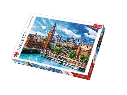 puzzle motif soleil à londres 500pcs adulte 48x34cm