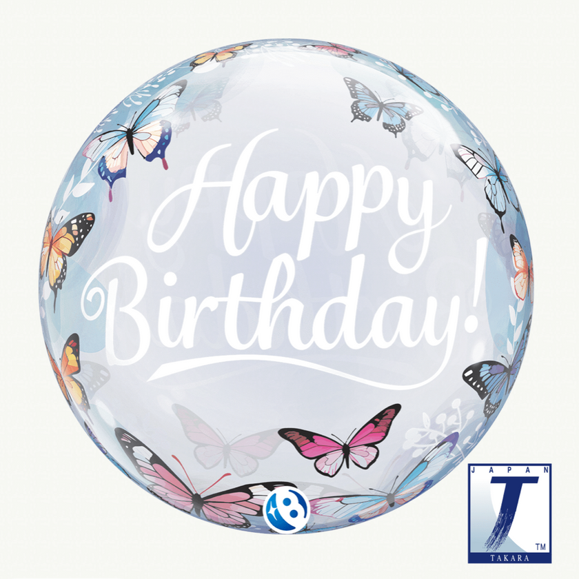 Bubble Birthday Papillons 55.8cm - Takarakosan