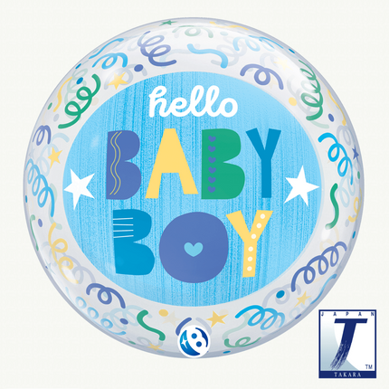 Bubble Baby Boy Bleu 55.8cm - Takarakosan