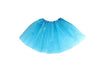 jupe en tulle tutu bleu clair à paillettes adulte 60cm