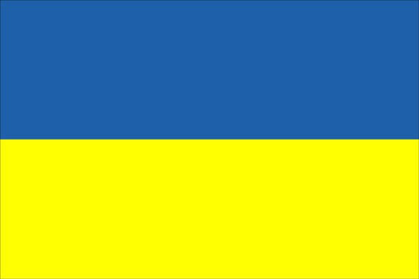 drapeau ukraine 90x150 cm