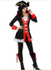 déguisement de capitaine pirate femme taille m-l