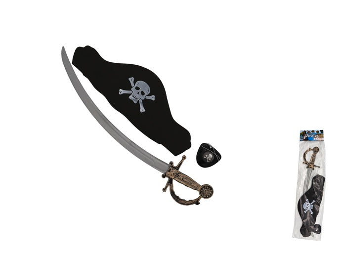 set accessoires pirate épée 3pcs