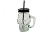 verre cocktail crane transparent avec couvercle 500ml