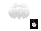 lot de 5 ballons led lumineux blanc