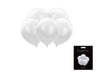 lot de 5 ballons led lumineux blanc