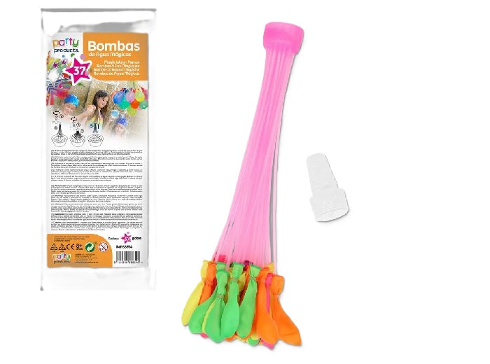 lot de 37 bombes à eau avec kit de remplissage