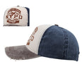 casquette coton vintage nypd gris blanc bleu