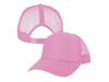 casquette baseball rose ajourée