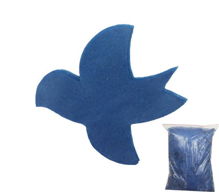confettis de scène colombe 1kg bleu slowfall