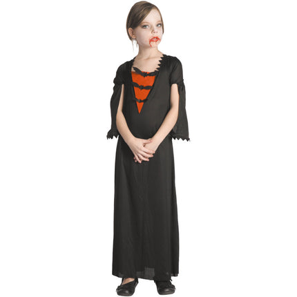 COSTUME DIY ROBE NOIR 7-9 ANS