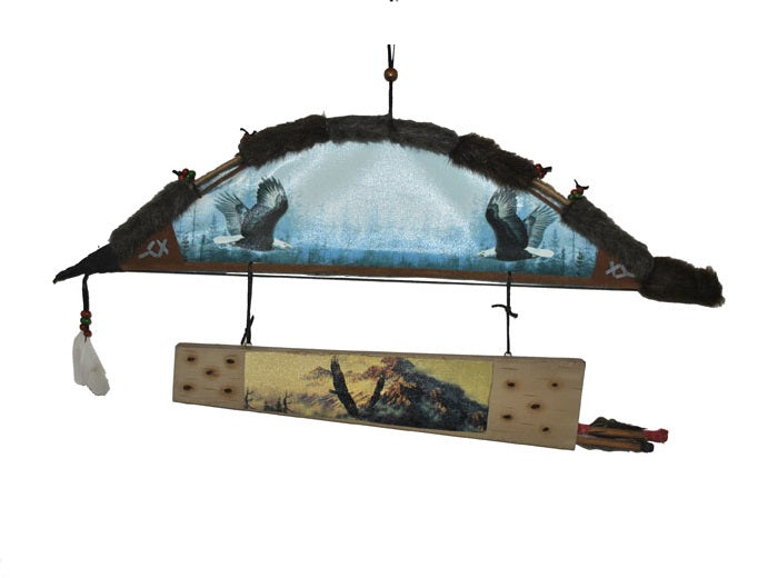 décoration arc flèches carquois 70cm