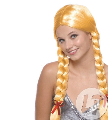 perruque mà¤dchen avec nattes blond