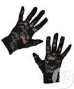 paire de gants en dentelles noir