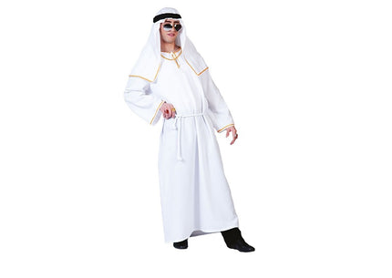 déguisement de cheik blanc taille xxl