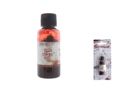 bouteille de gel faux sang très visqueux 30ml