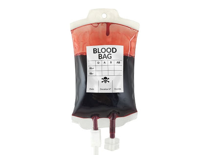 poche de faux sang plasma pour transfusion 220gr
