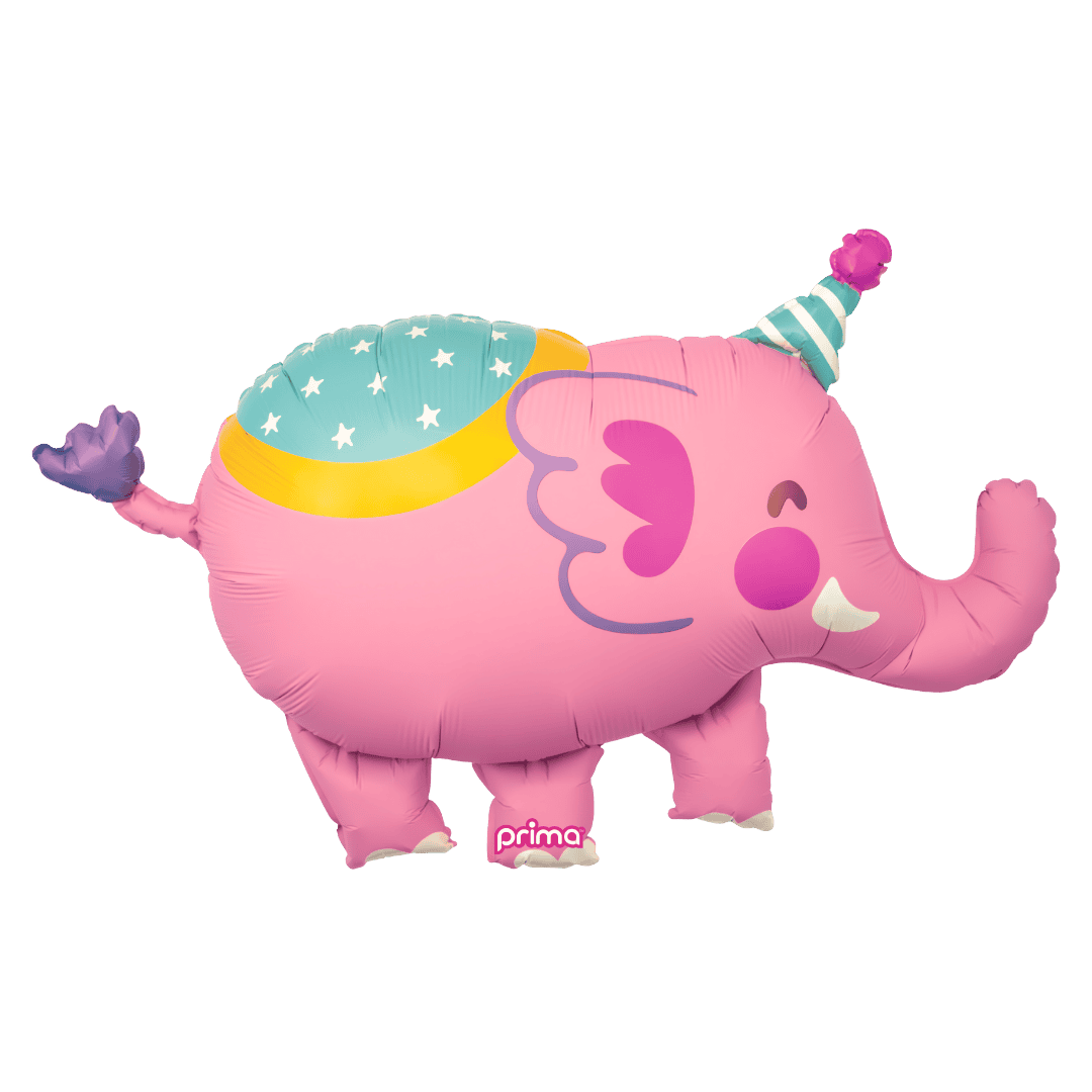 Ballon Aluminium Pink Elephant 39