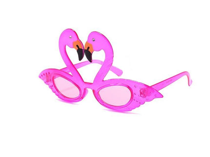 lunettes de soleil gag motif flamant rose 19cm