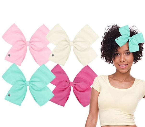 barrette clip noeud papillon avec clip coeur mix