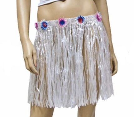jupe courte 40cm tahiti blanc