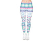 pantalon legging patchwork pastel