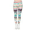 pantalon legging patchwork