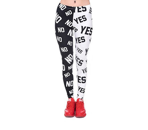 pantalon legging yes no