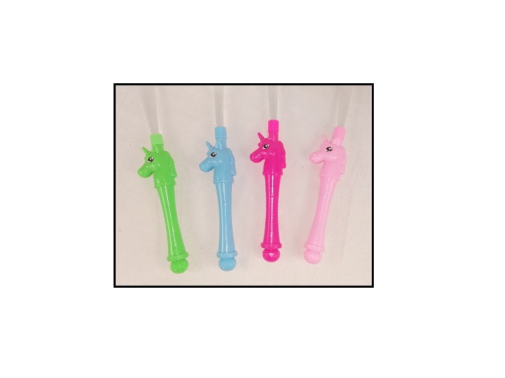 baton fibres lumineuses led''s licorne mix 43cm