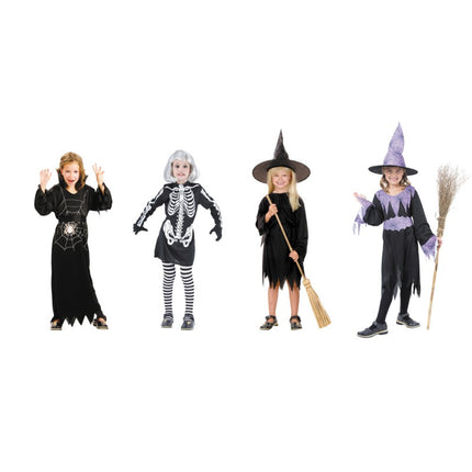 LOT 24 COSTUMES HALLOWEEN FILLE