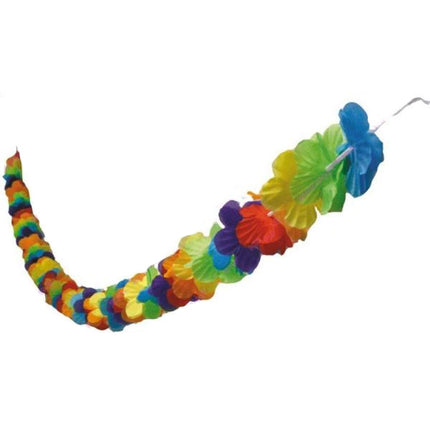 guirlande de fleurs tahiti hawai arc en ciel 2.4m