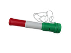 mini corne air blaster vert blanc rouge italie