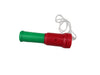 corne air blaster mini coloris rouge & vert