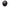 masque coque noir motif rond adulte