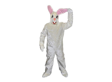 déguisement mascotte de lapin blanc taille unique
