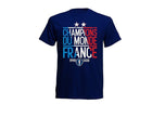 t-shirt france champions du monde taille s