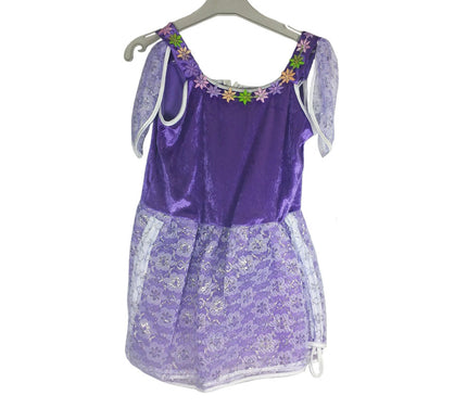 robe de fee violet taille 128cm