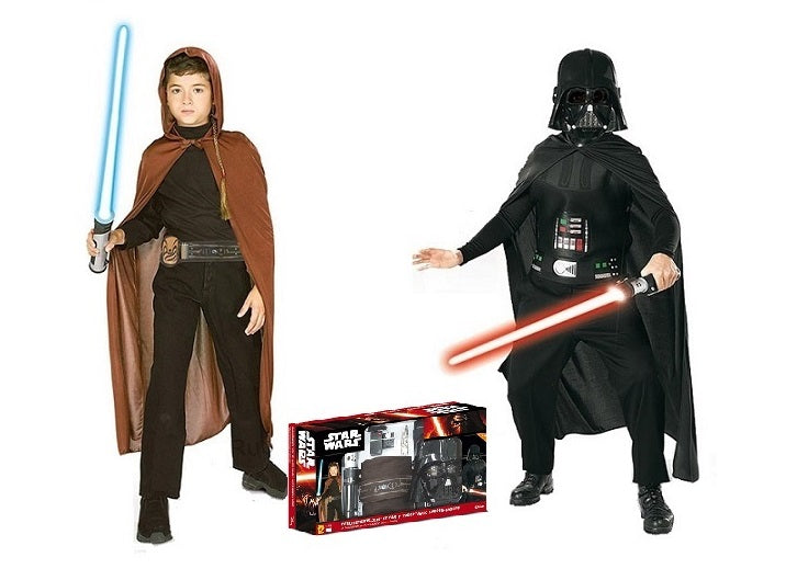 pack déguisements jedi™+ dark vador™ luxe enfant