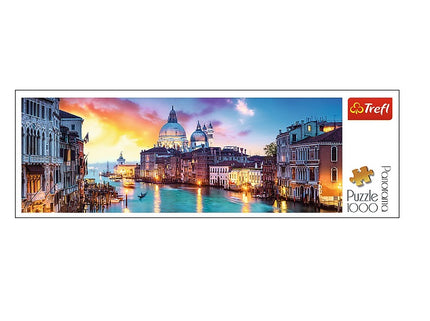 puzzle motif venise grand canal 1000pcs adulte 97x34cm