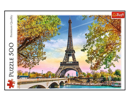 puzzle motif paris romantique 500pcs adulte 48x34cm