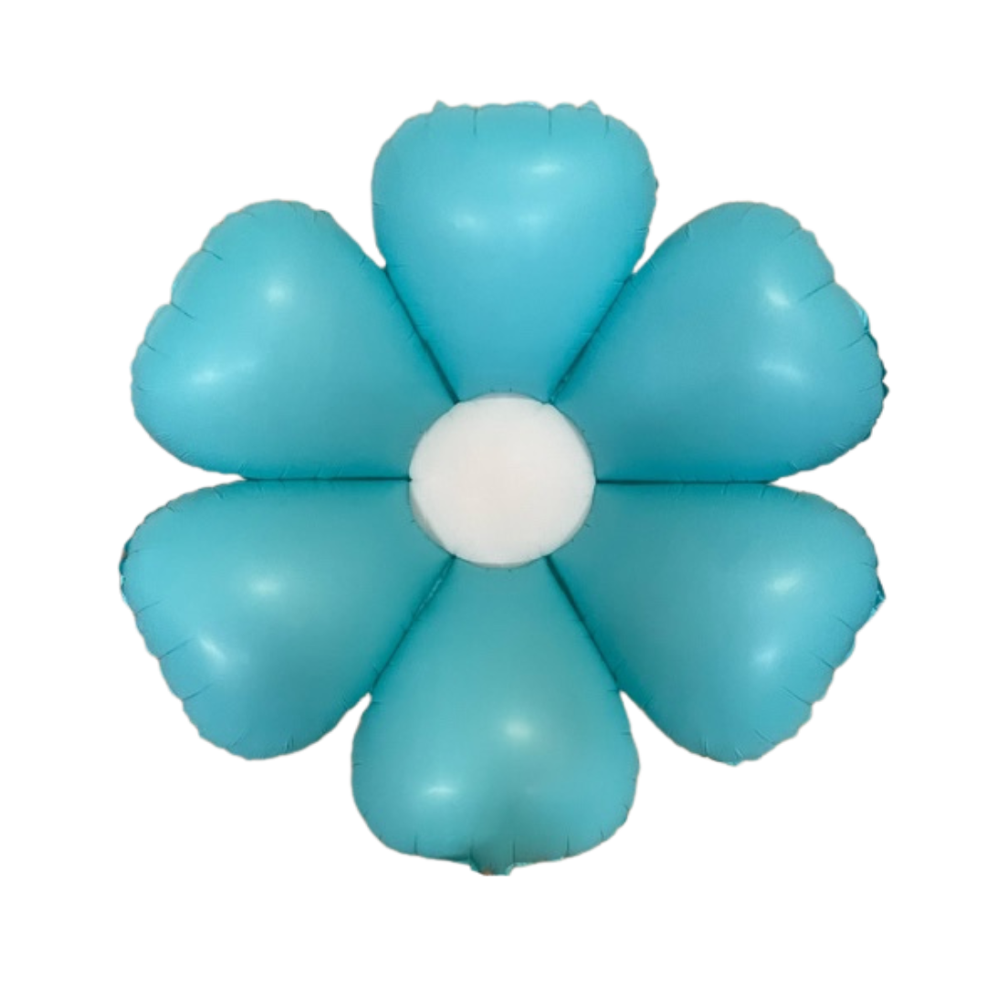 5 Ballons Deco™ Turquoise Daisy 34