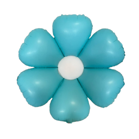 5 Ballons Deco™ Turquoise Daisy 34