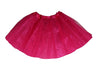 jupe en tulle tutu fuchsia à paillettes enfant 46cm