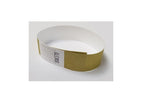 bracelet en tyvek sans marquage or 19mm