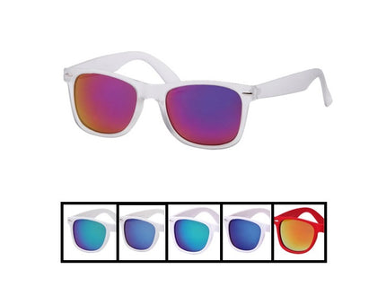 lunettes de soleil rétro blues vintage nerd v-1074