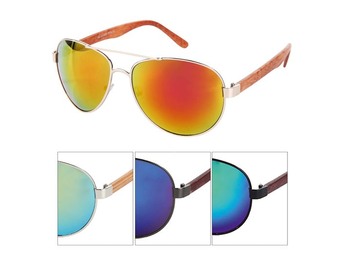 lunettes de soleil pilote aviateur v1296