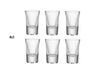 1x lot de 6 verres transparents pour rail shooter 4cl