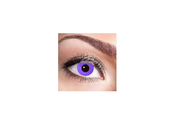 lentilles de contact purple gothic 7 jours