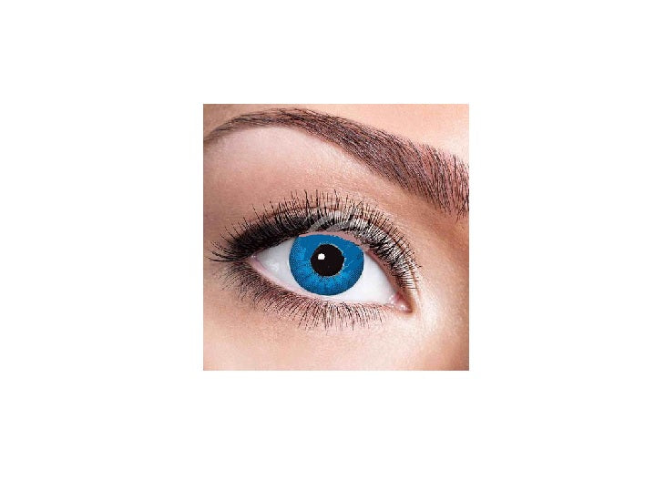 lentilles de contact electro blue 7 jours