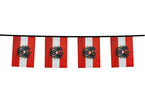 guirlande 12 drapeaux fanions autriche 4.5m